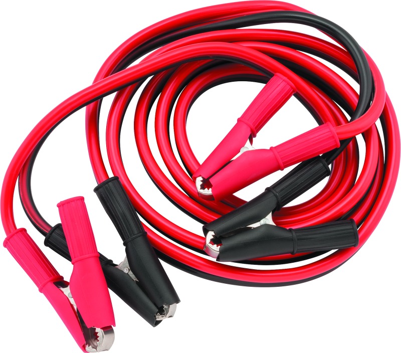 BikeMaster Jumper Cables with Storage Pouch - Jumper cables with pouch for motorcycles - Click Image to Close