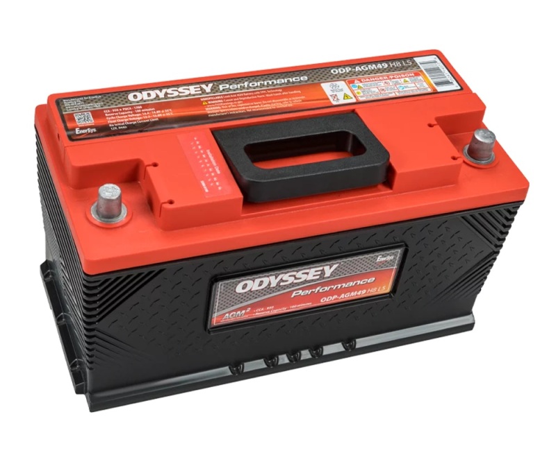 Odyssey Performance AGM Battery Group 49 DIN H8 L5 12V 950CCA - AGM battery for auto, truck, heavy duty, DIN H8/L5 - Click Image to Close