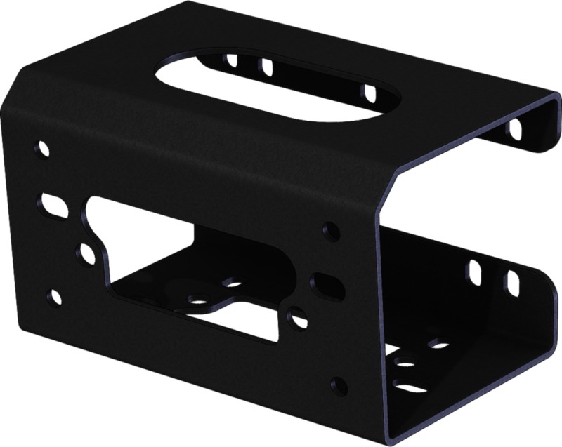 KFI Winch Mount Plate Modular For 12-19 Arctic Cat Wildcat 1000/4 - Click Image to Close