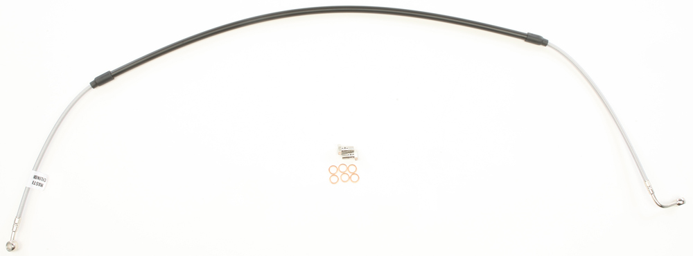 Stainless Steel Front Brake Line Kit - For 98-13 Kawasaki KX100 KX80 KX85 - Click Image to Close