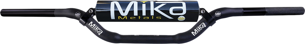 7075 Pro Mini-Narrow Hybrid Handlebar Black 7/8" - Click Image to Close