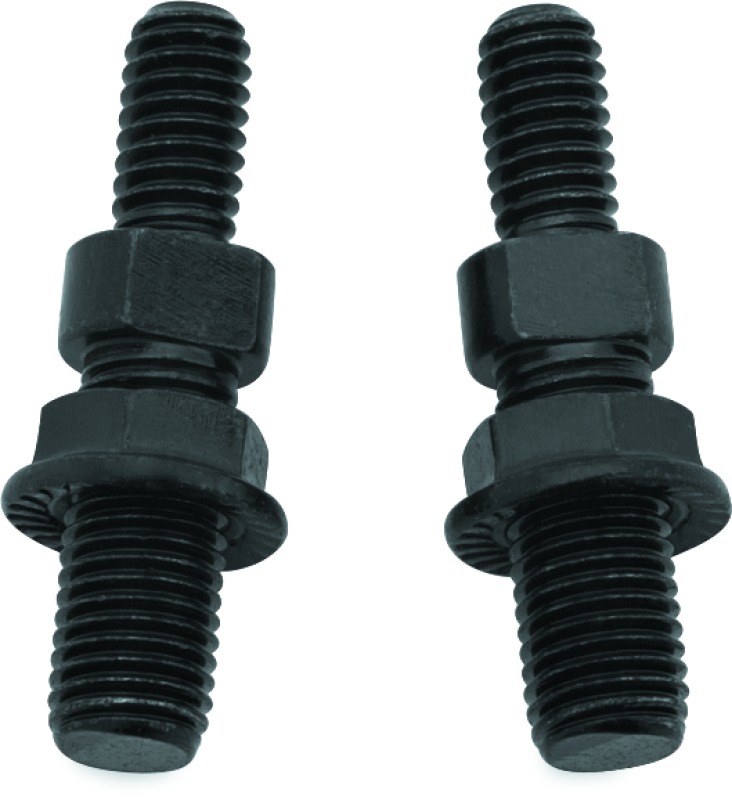 Kuryakyn Universal Mirror Adapters Gloss Black - Click Image to Close