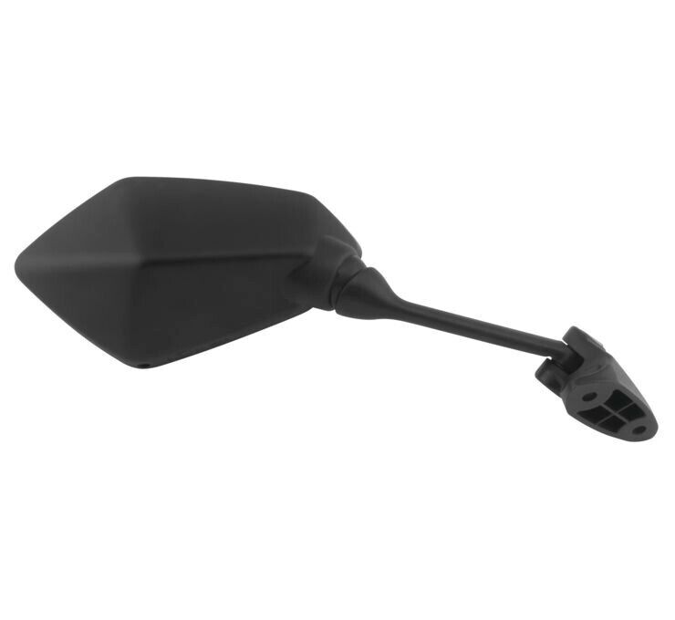 BikeMaster Right Mirror Black Fits 09-12 Kawasaki ZX600 Ninja ZX-6R - Click Image to Close
