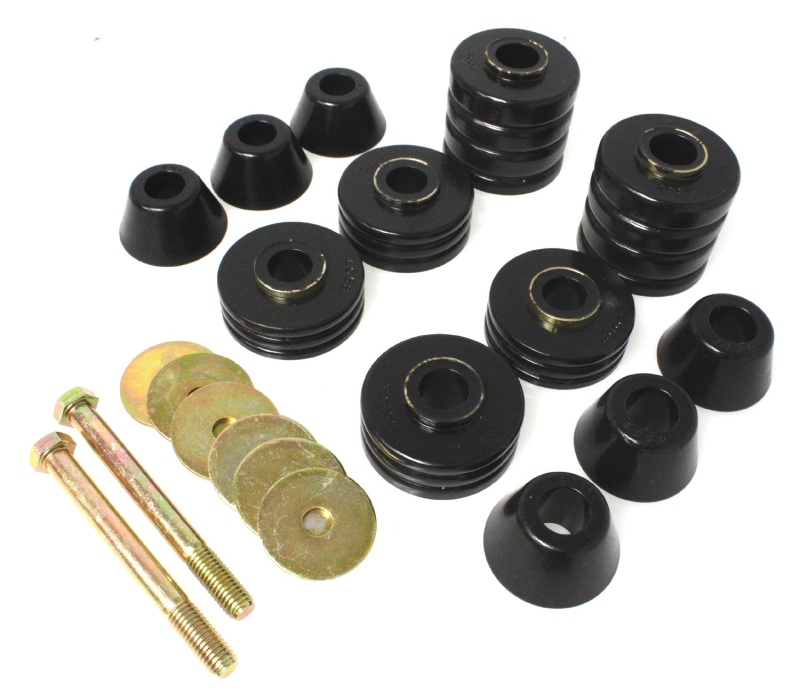 Energy Suspension Body Mount Set Fits 73-80 GM C2500 C3500 K1500 K20 K30 - Click Image to Close