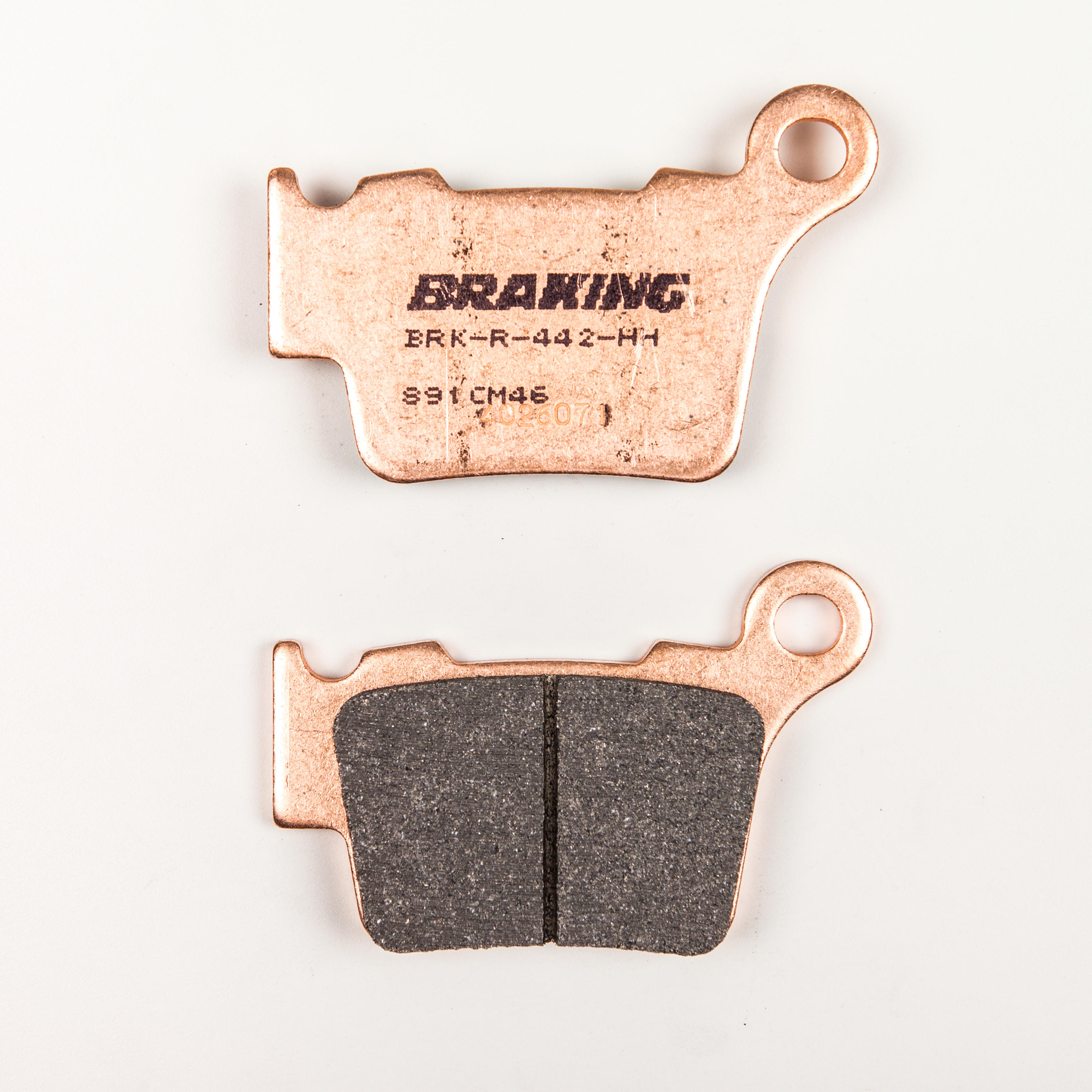 Braking 891CM46 Sintered High Performance Brake Pad Set For KTM Husqvarna - Click Image to Close