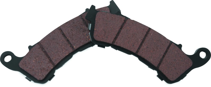 BikeMaster Organic Front Brake Pads Fits Honda - Click Image to Close