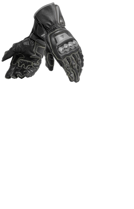 Dainese Full Metal 6 Gloves Black XS - Motorcycle Riding Gear - Click Image to Close