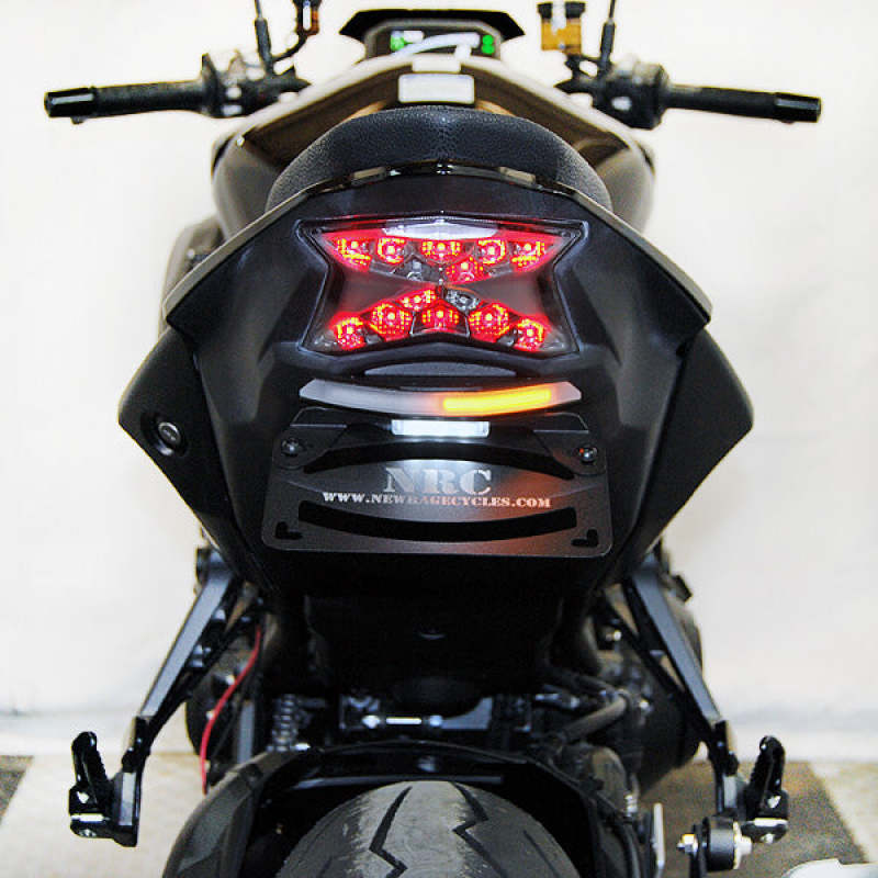 New Rage Cycles Fender Eliminator Kit Black Fits 20-24 Kawasaki ZH2 - Click Image to Close