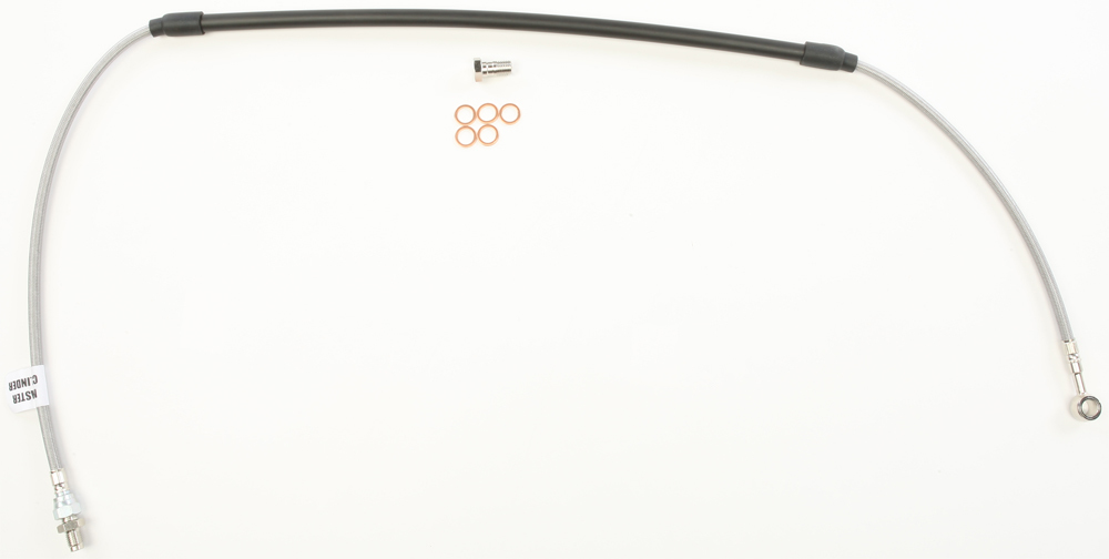 Stainless Steel Front Brake Line Kit - For 02-15 Yamaha TTR125L/LE - Click Image to Close