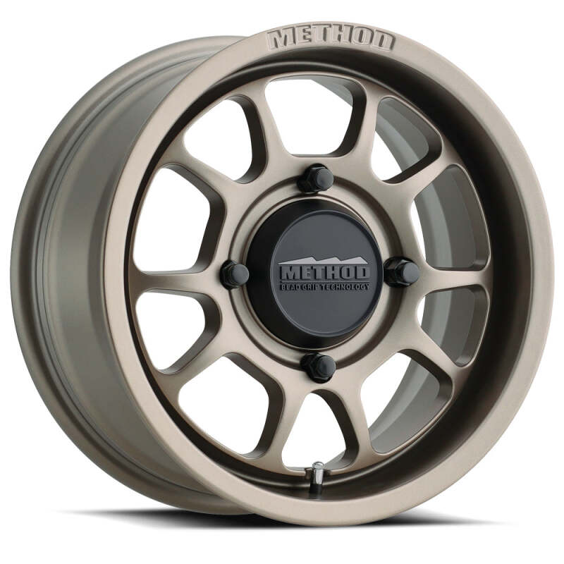 Method MR409 Bead Grip 15x7 5x4.5 Steel Grey Wheel - 15x7 5x4.5 38mm offset Steel Grey Bead Grip wheel - Click Image to Close