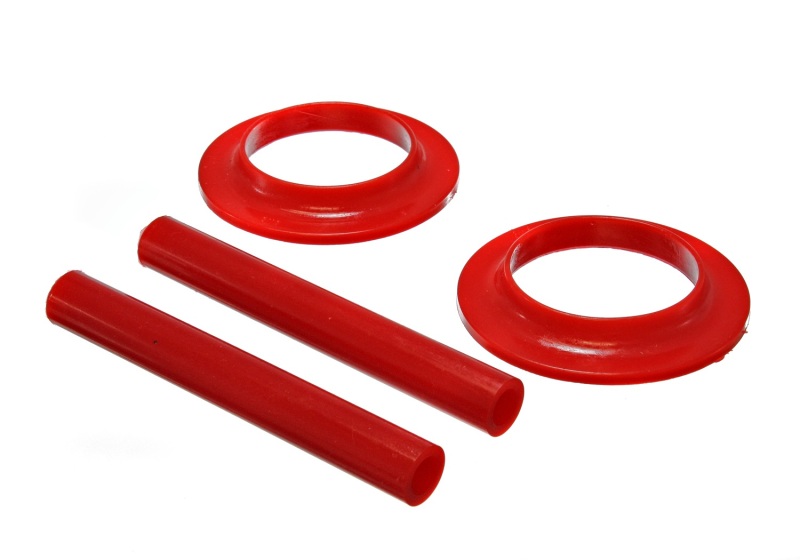 Energy Suspension GM Spring Isolator Set - Red - Click Image to Close