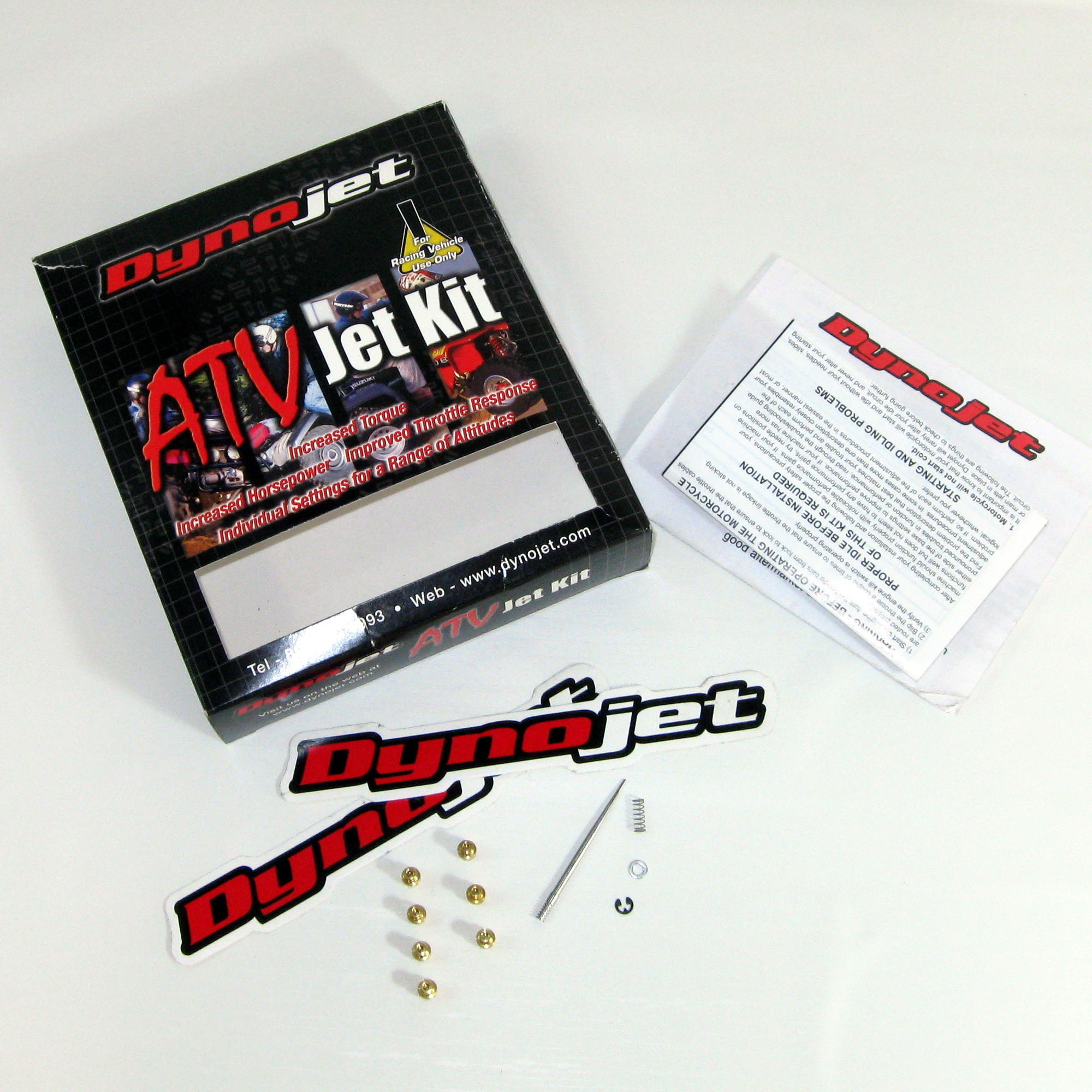 Carburetor Tuning Jet Kit - Stage 1 - 06-09 Yamaha Rhino 450 (YXR450) - Click Image to Close