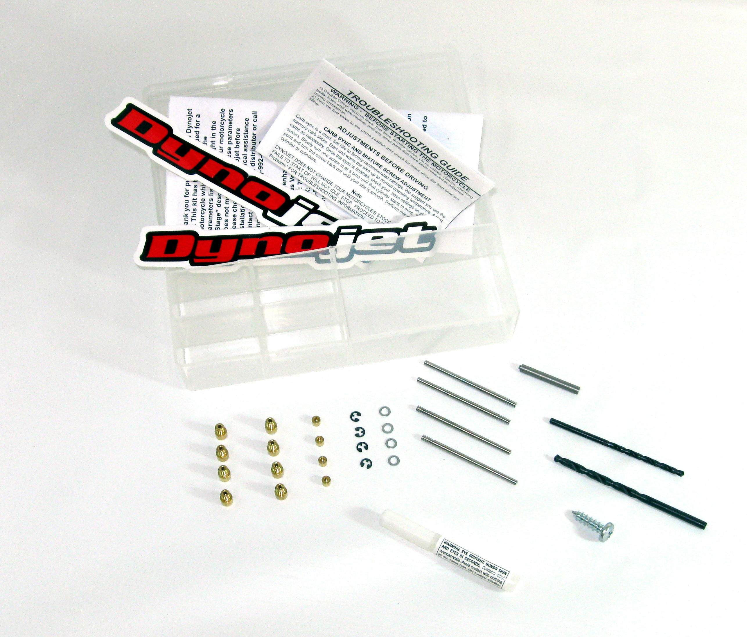 Carburetor Tuning Jet Kit - Stage 7 - 87-09 Kawasaki EX500 Ninja 500 - Click Image to Close