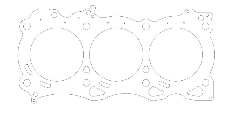 97mm Bore .030 inch MLS Head Gasket - Right - For Nissan VQ35/37 Gen3 - Click Image to Close