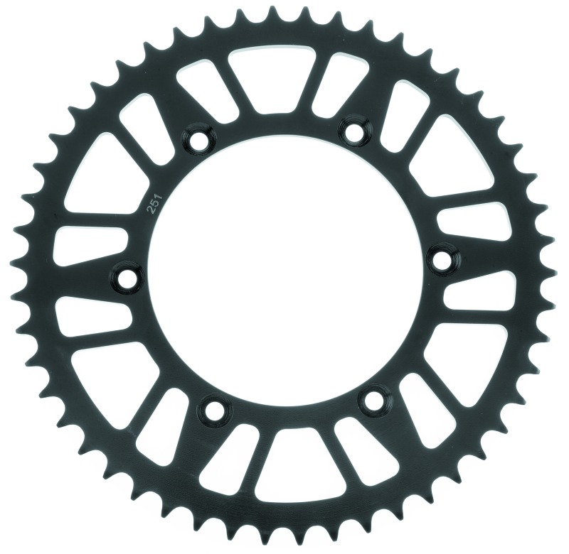 BikeMaster Rear Steel Sprocket 520 50T Black For Yamaha - Rear 50T steel sprocket 520 chain For Yamaha - Click Image to Close