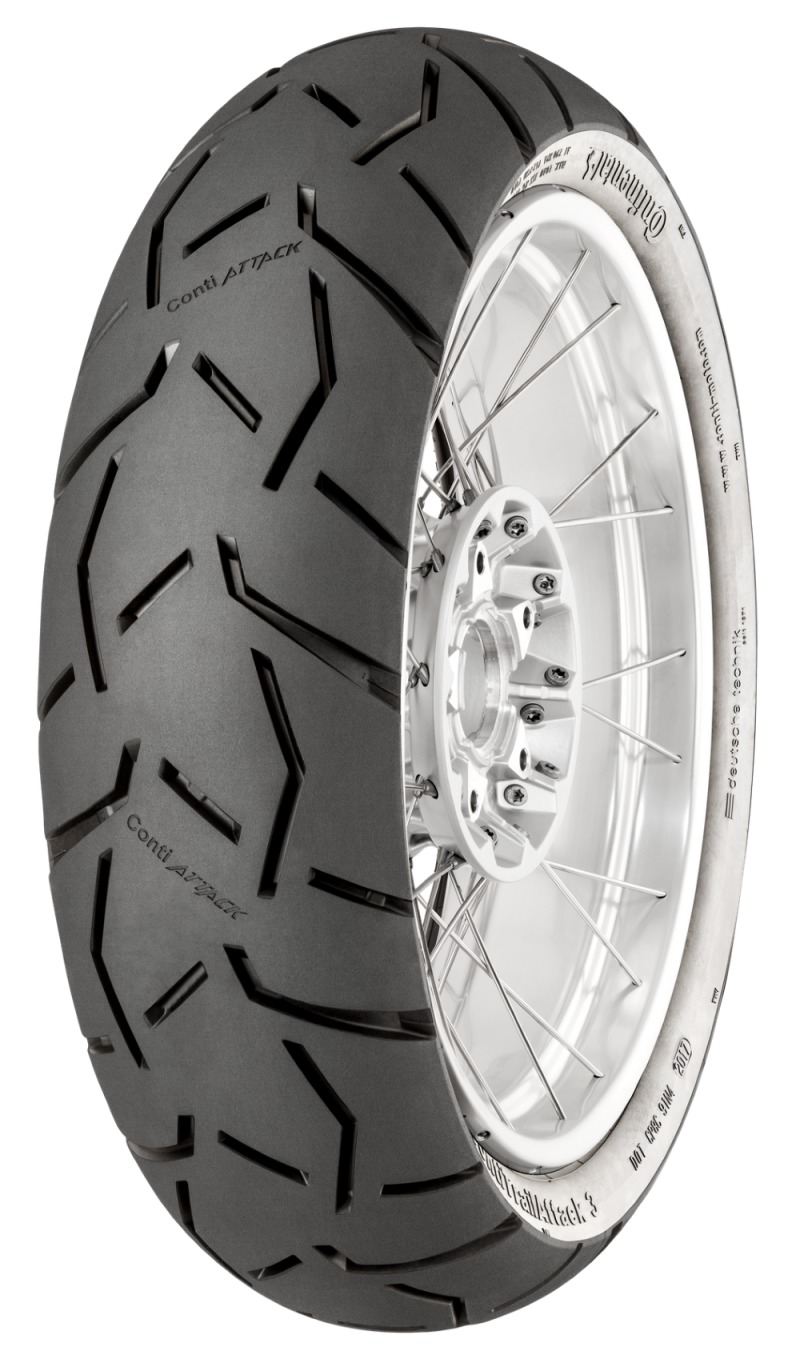 Continental ContiTrailAttack 3 Rear Tire 150/70ZR18 70W Tubeless - Adventure rear tire 150/70ZR18 70W tubeless - Click Image to Close