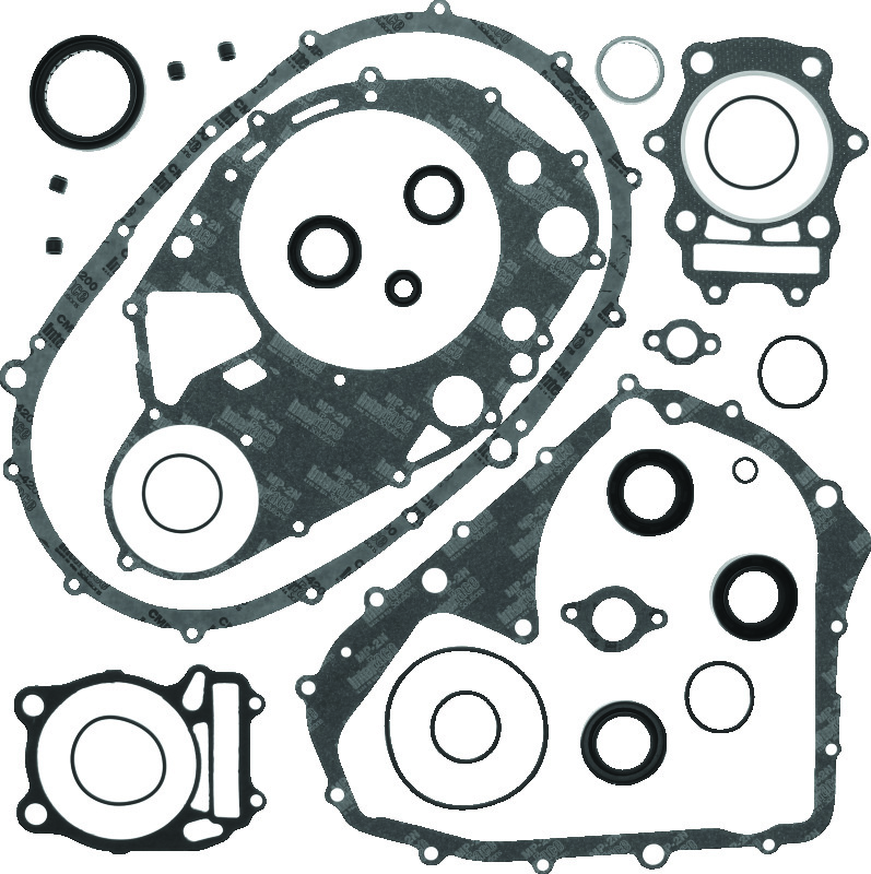 QuadBoss Gasket Set with Oil Seal For 03-04 Arctic Cat 400 4x4 - Fits 2003-2004 Arctic Cat 400 4x4 AT - Click Image to Close
