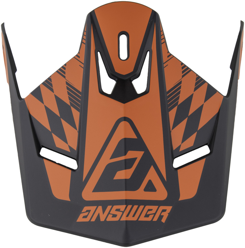 Answer AR1 Sweep Visor Black/Red Youth - Replacement visor for AR1 Sweep Youth helmet - Click Image to Close