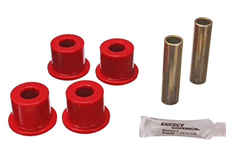 Chevy P/U Rear Frame Shackle Bushing Red by Energy Suspension - Click Image to Close