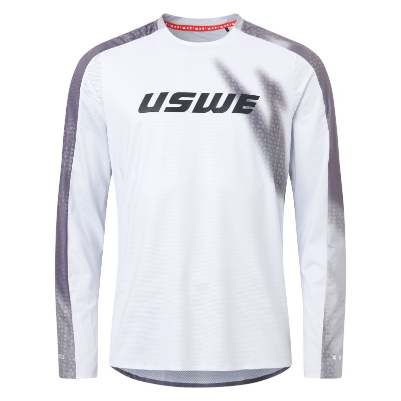 USWE Kalk Off-Road Jersey Adult White - XS - Click Image to Close
