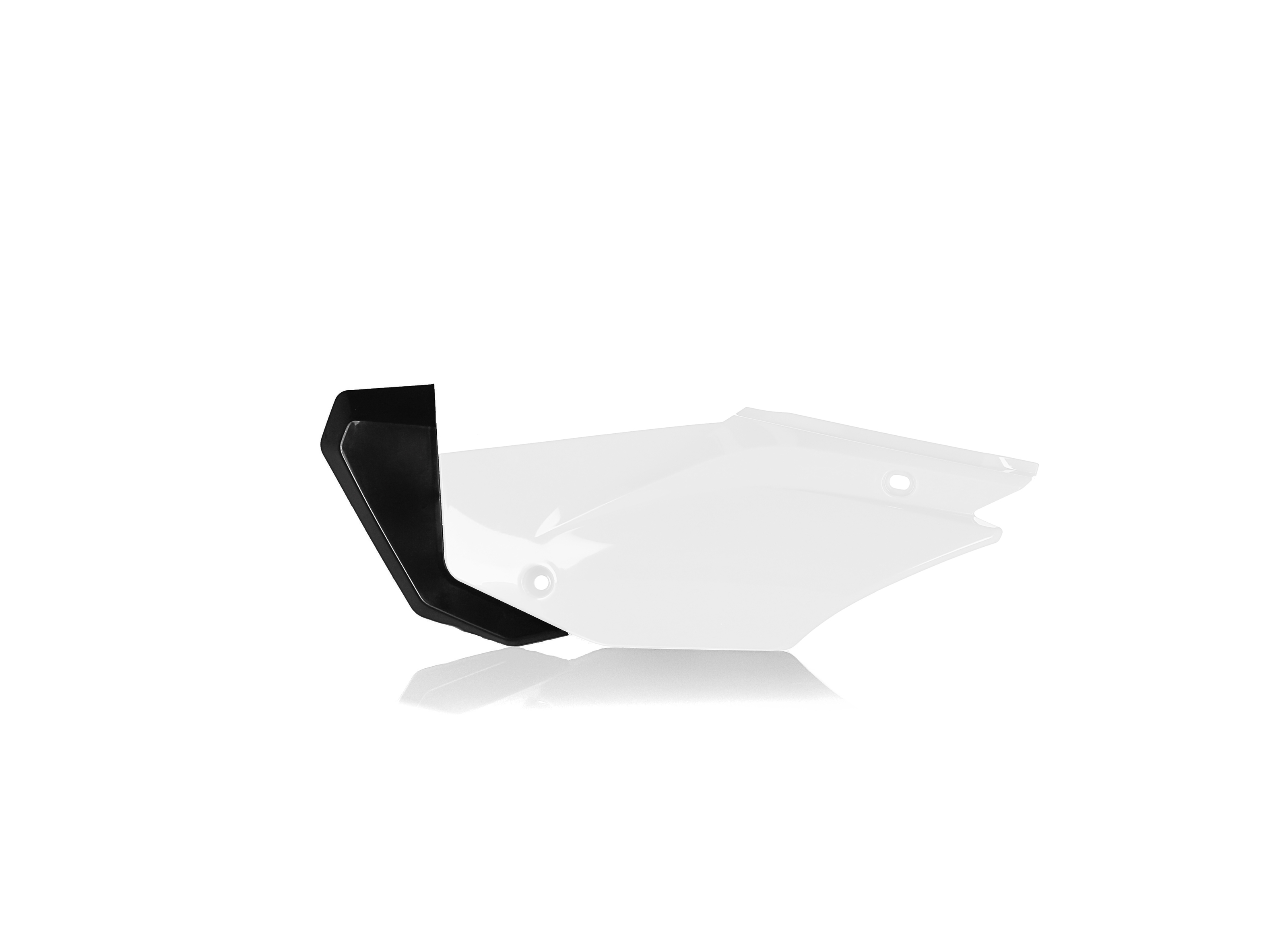 Acerbis Side Panels White/Black For Honda CRF110F 2019-2025 - Side panels for Honda CRF110F 2019-2025 - Click Image to Close