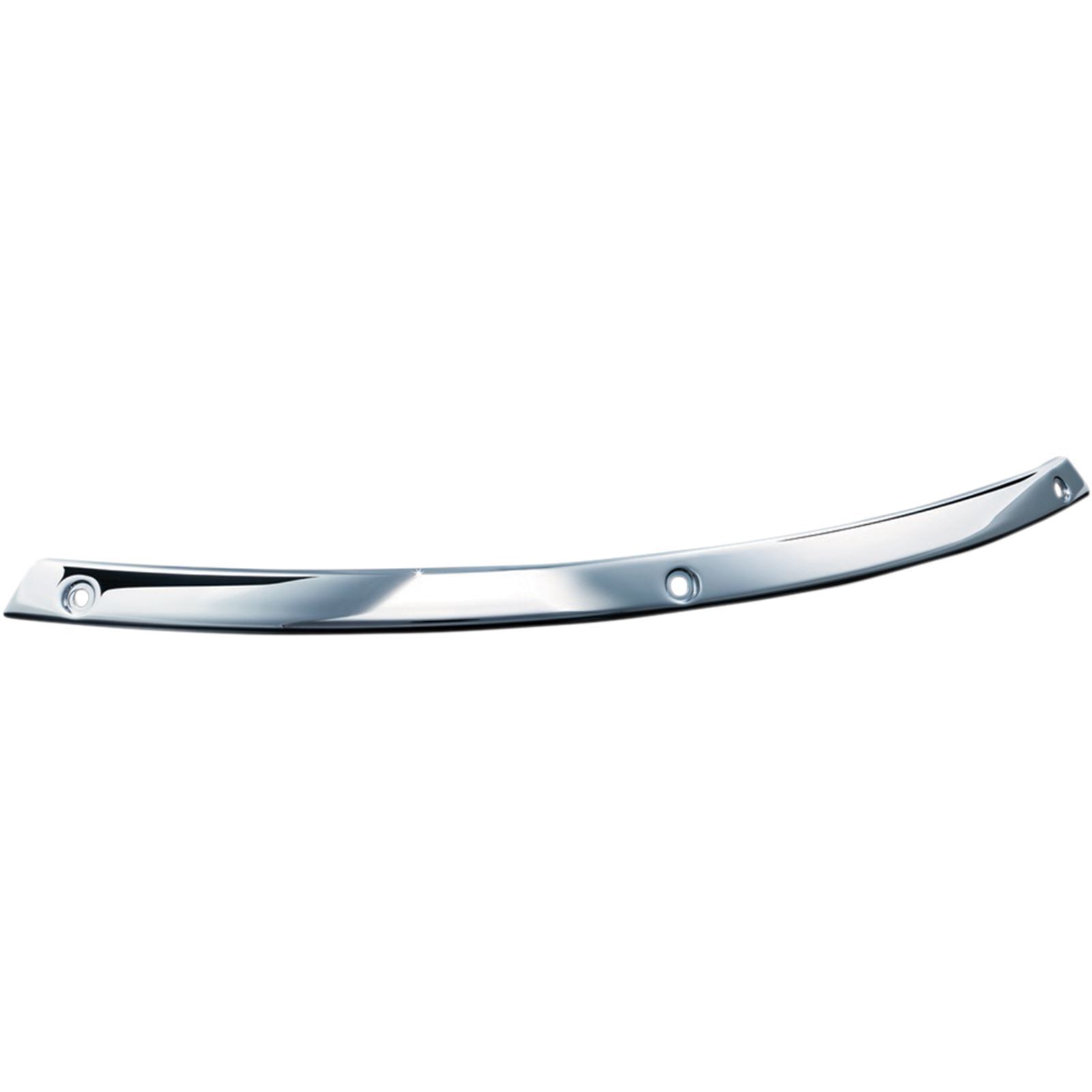 Kuryakyn Smooth Windshield Trim Chrome Fits 1996-2013 Touring - Click Image to Close