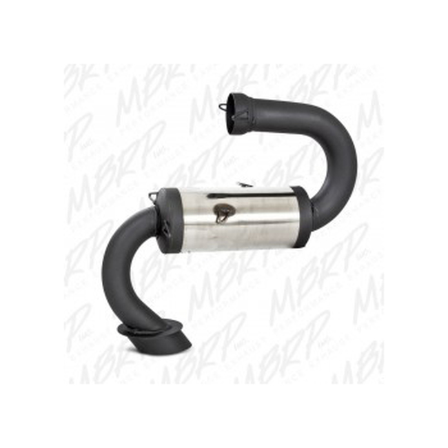 MBRP Race Performance Slip-On Exhaust Fits 99-01 Polaris RMK XC 500/600/700 - Click Image to Close