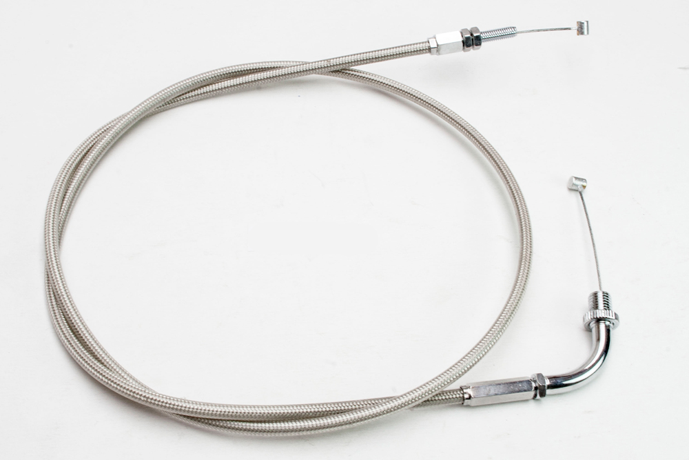 Motion Pro Armor Coat Throttle Pull Cable Fits VTX1800C 2002-2007 - Click Image to Close