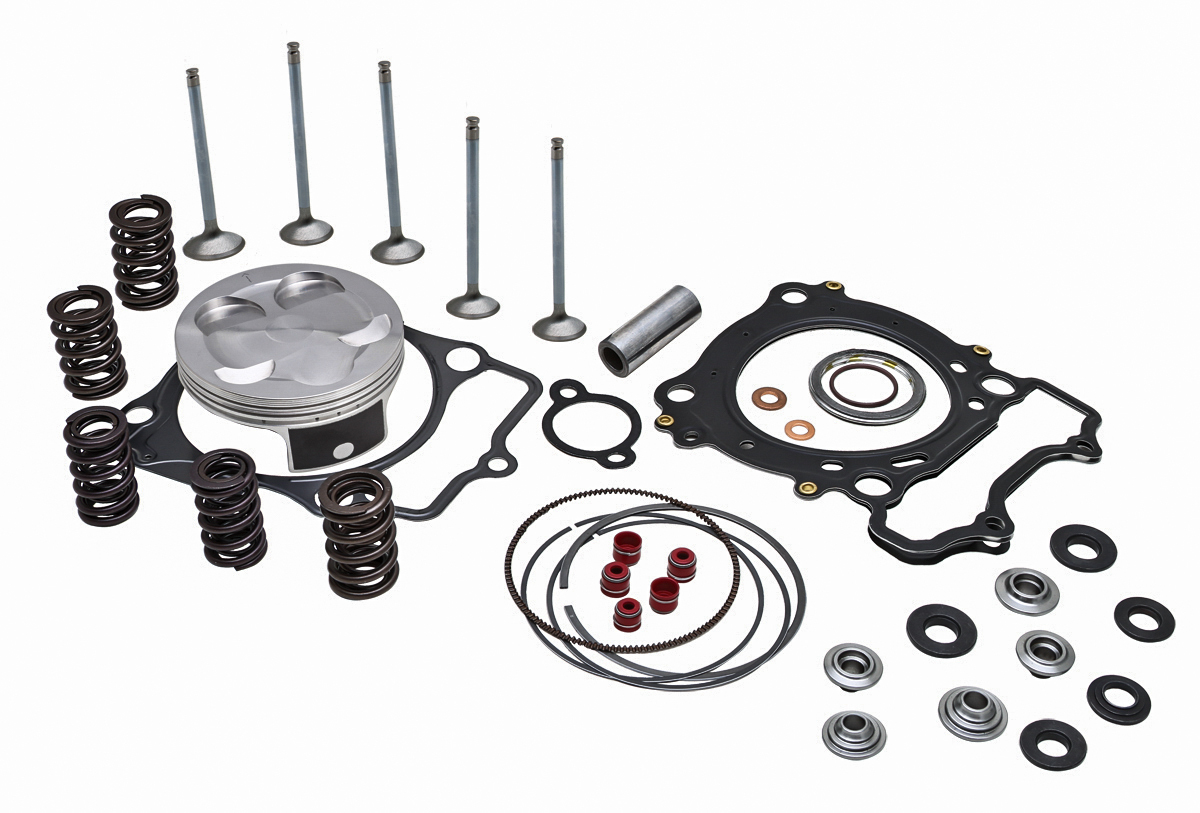 Top End Service Kit SS Valve Conversion W/Springs - For 06-15 WR/YZ 450 - Click Image to Close