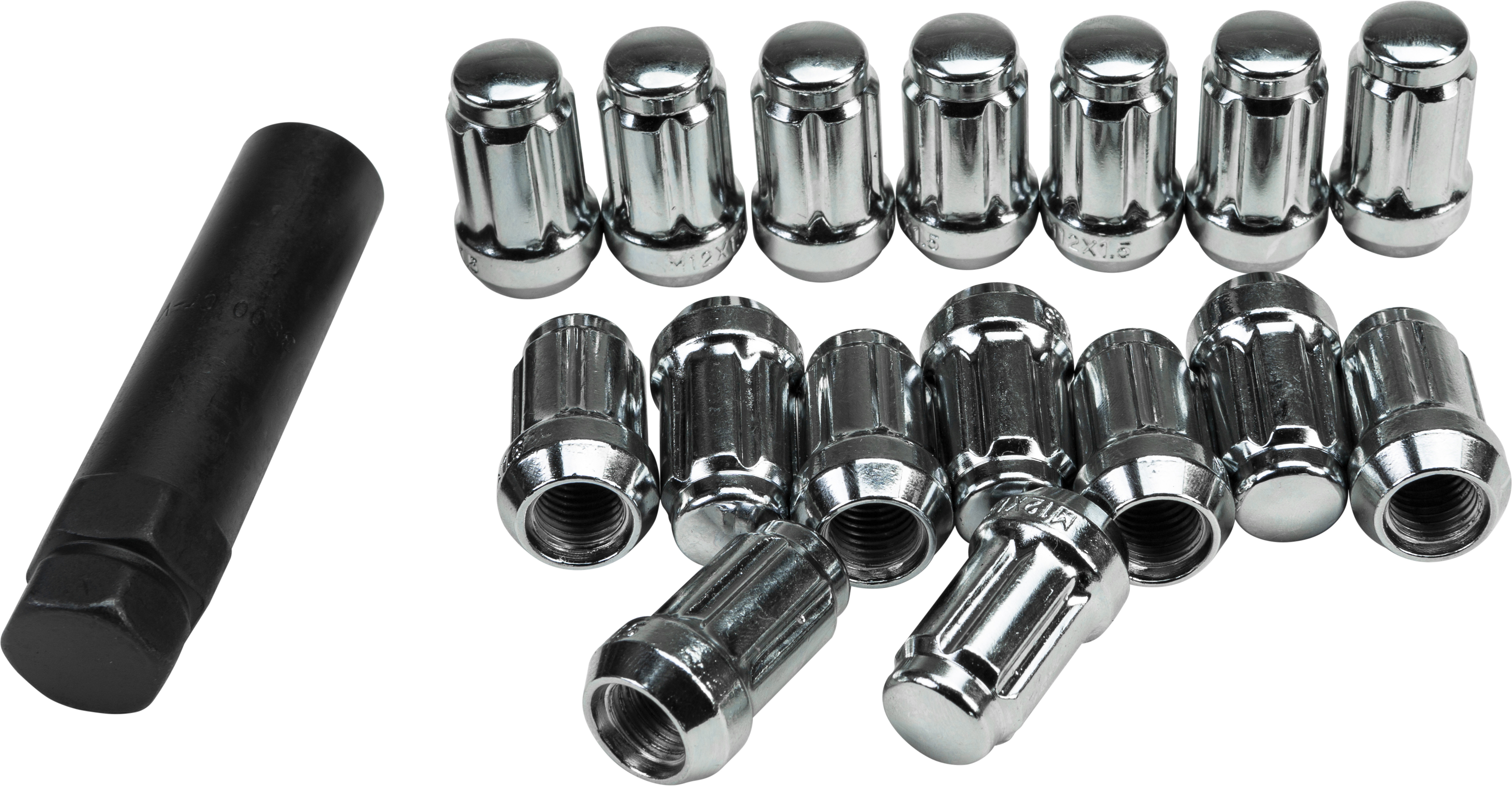 AWC 12mm x 1.50 Lock Style Lug Nuts with Key 16-Pack For ATV/UTV - Lock style 12mm x 1.50 lug nuts set For ATV/UTV - Click Image to Close