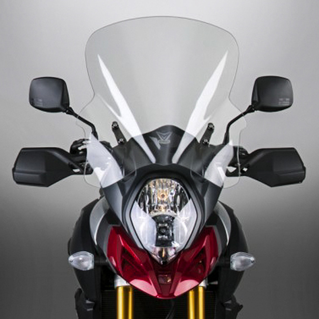 V-Stream Windscreen Clear Tall - For 2018 Suzuki V-Strom - Click Image to Close