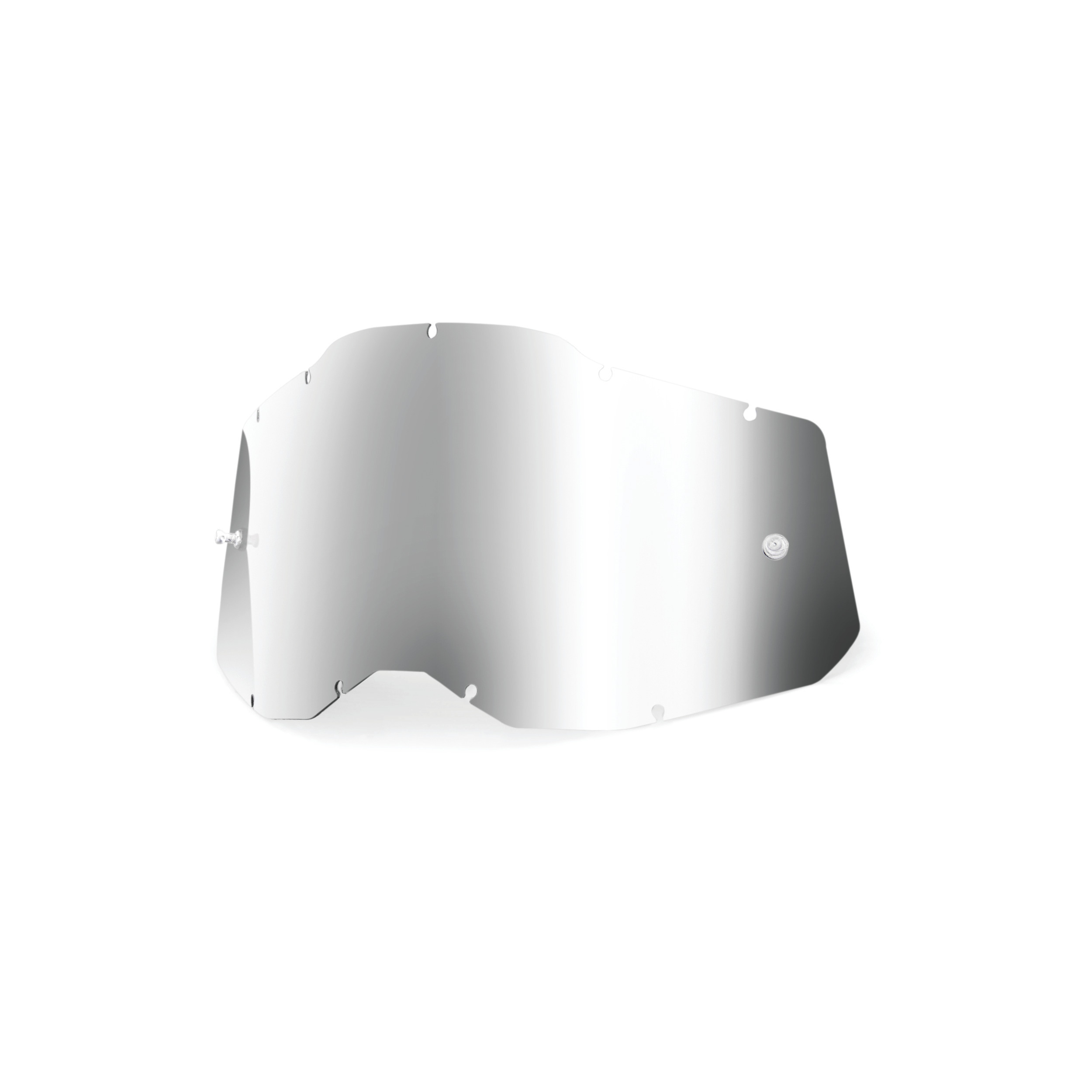 100% Accuri 2/Strata 2 Junior Silver Mirror Lens Youth - Replacement lens for 100% Accuri 2/Strata 2 Junior - Click Image to Close
