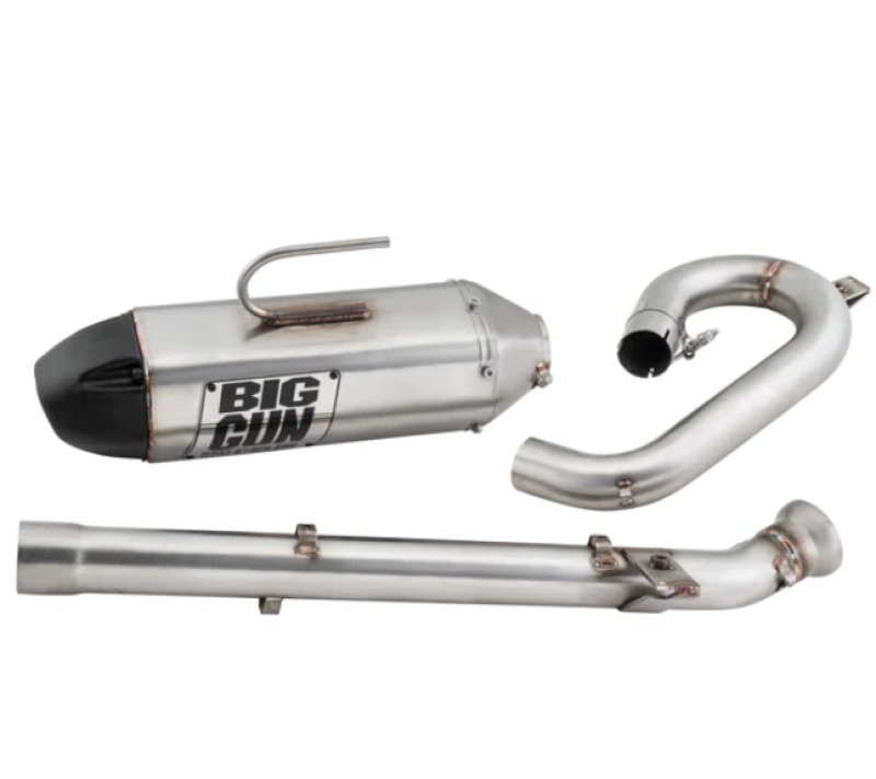 Big Gun EXO Stainless Slip-On Exhaust Fits 08-10 Polaris RZR 800 - Click Image to Close