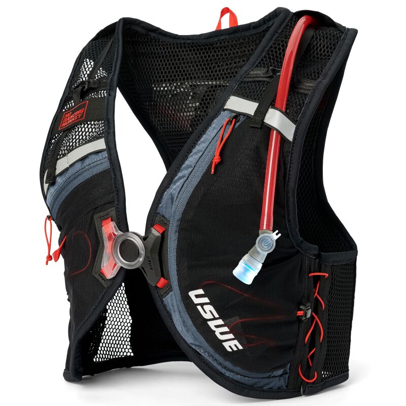 USWE Rush 8L Hydration Vest Blue XL - 8L hydration vest in blue, size XL - Click Image to Close