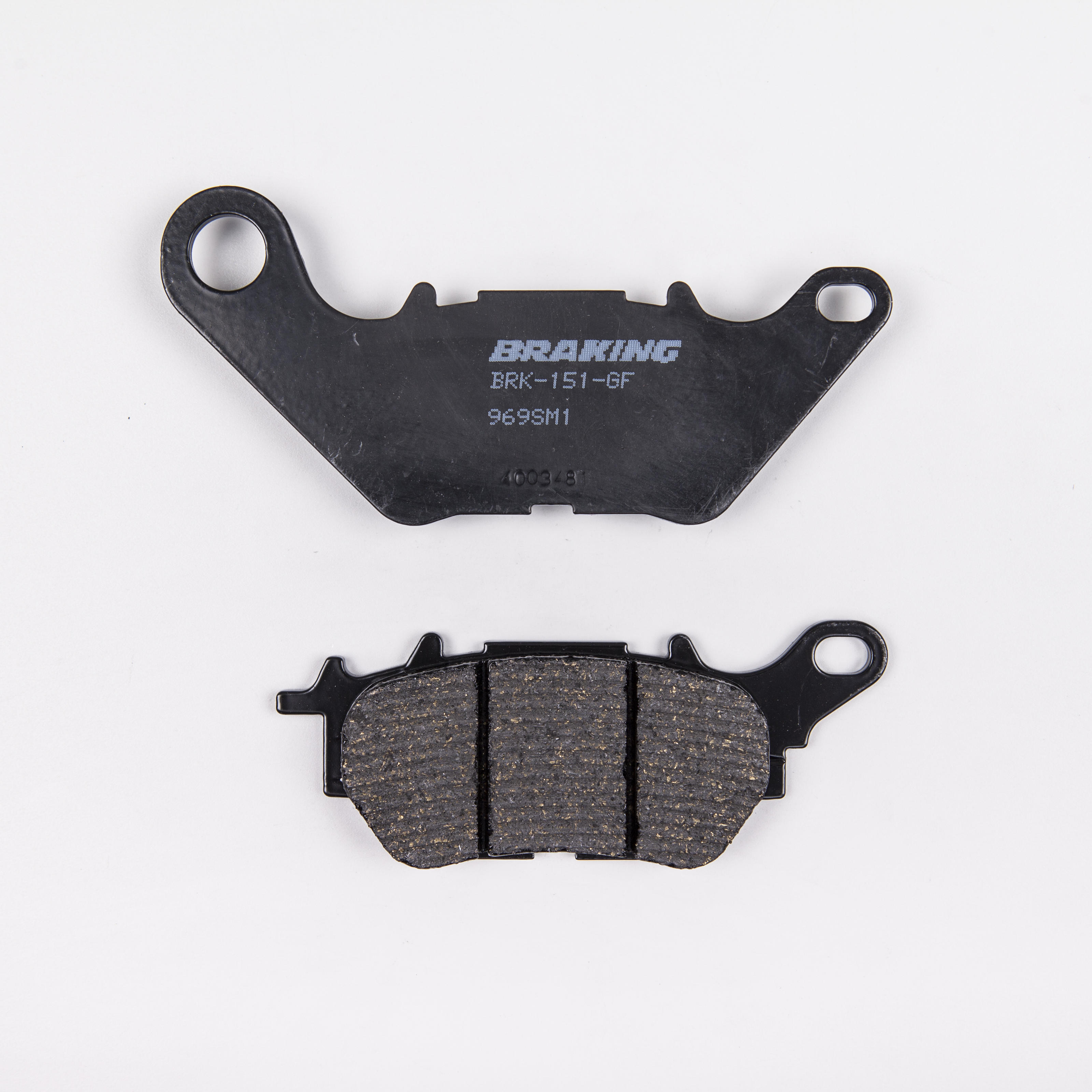 Braking 968SM1 Semi-Metallic Brake Pads For Yamaha YZF-R3 MT-03 - Semi-metallic brake pads For Yamaha YZF-R3, MT-03 - Click Image to Close