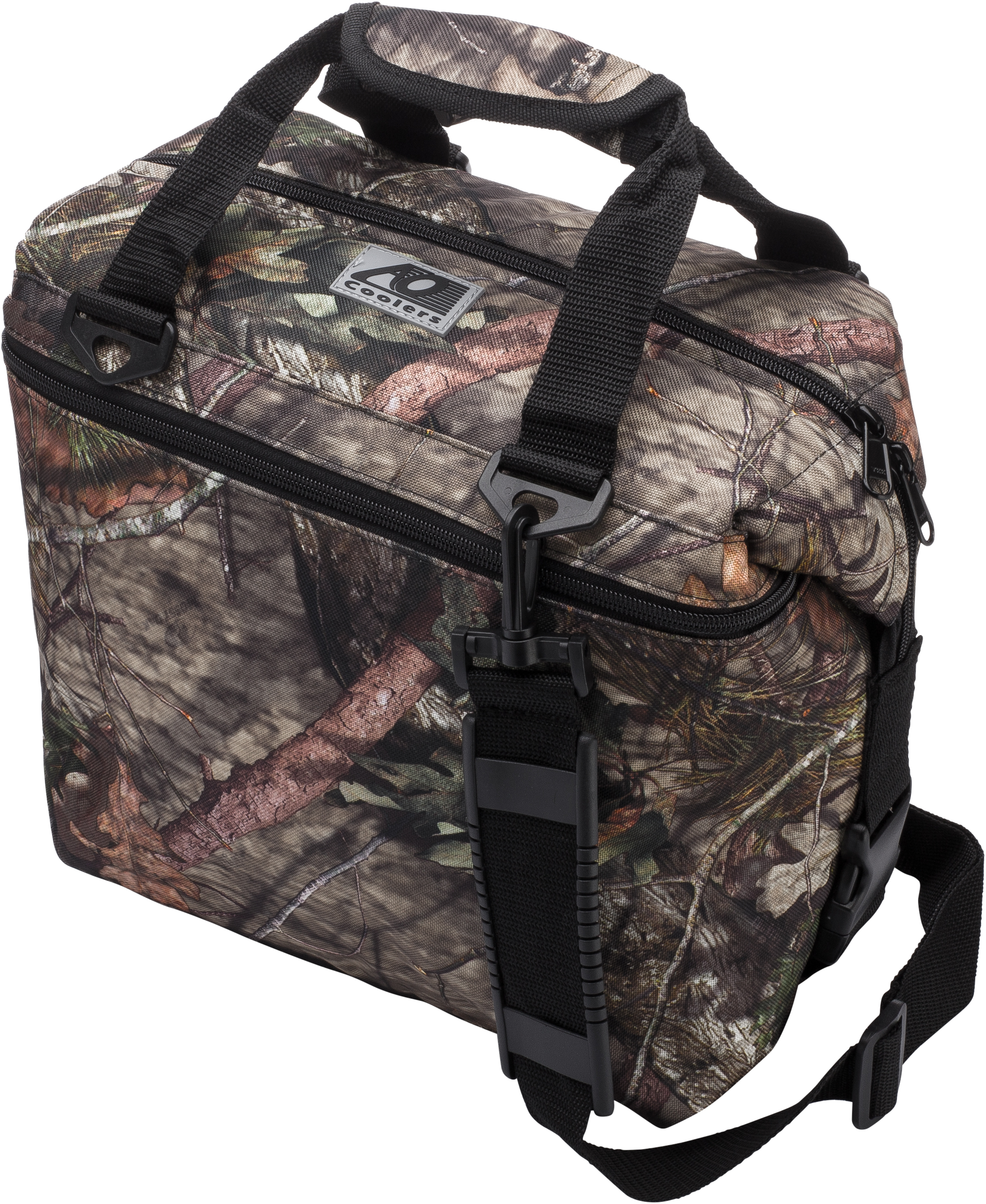 AO Coolers Mossy Oak Soft Cooler 12 Pack - 12 pack soft cooler in Mossy Oak camo - Click Image to Close