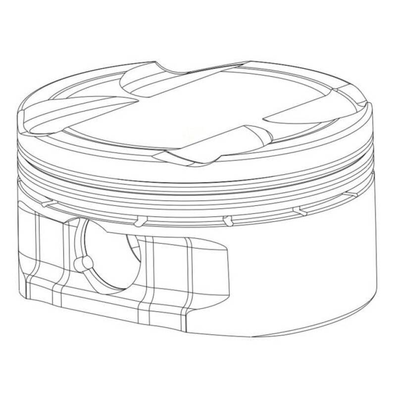 CP Pistons CPKX Kit 14.5:1 Compression Fits Honda CRF250R 2010 - Click Image to Close