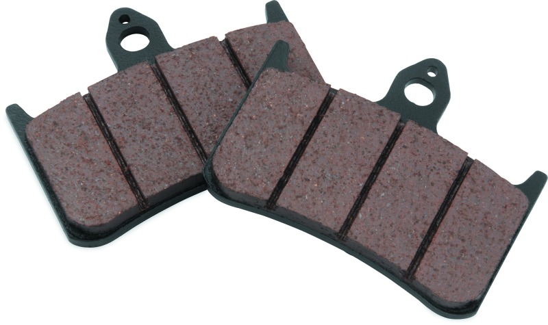 BikeMaster Organic Front Brake Pads - Fits Honda - Click Image to Close