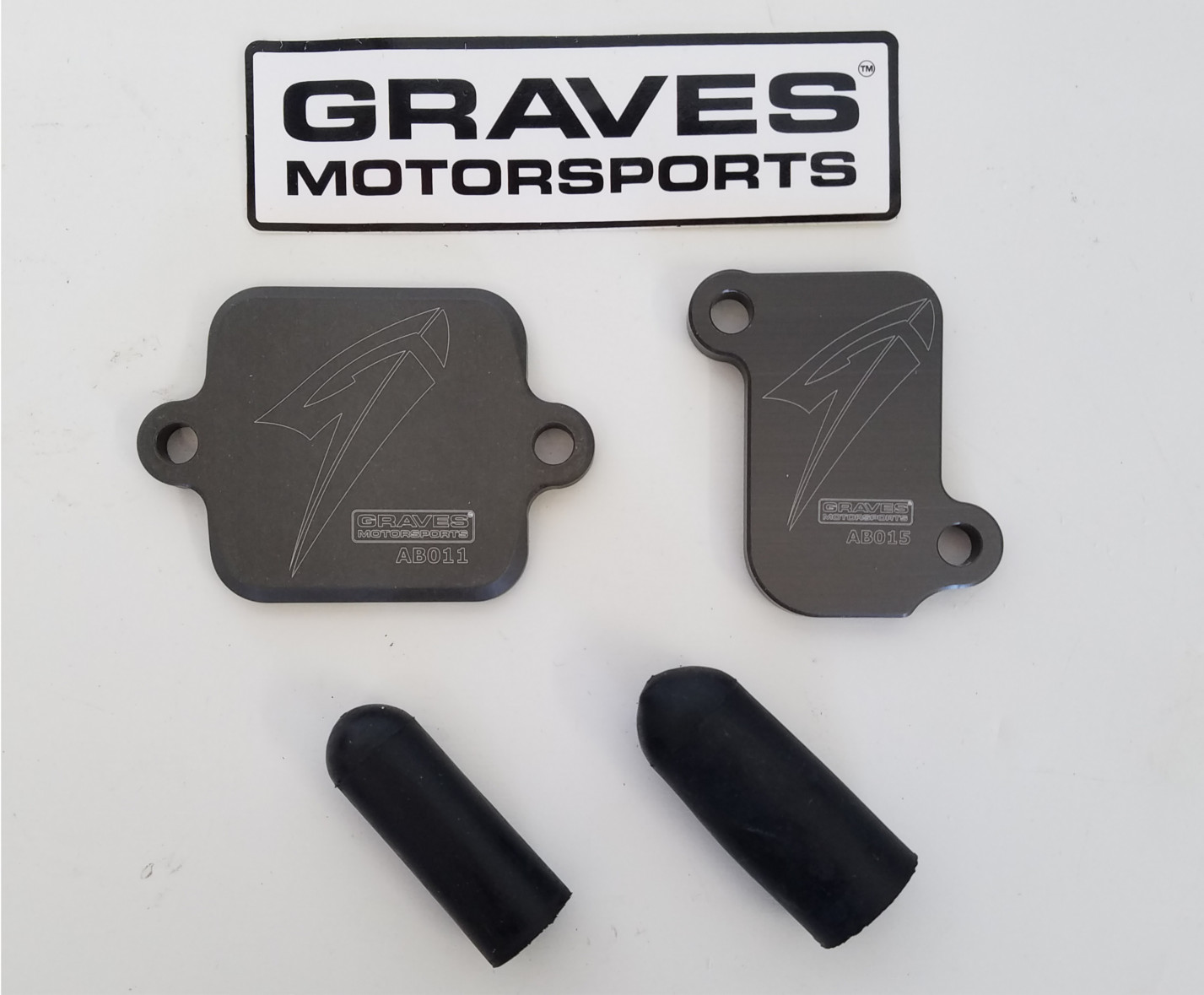 Yamaha FZ-09 / XSR900 / FJ-09 / YXZ1000r Smog Block Off Plates [AB015] -  $36.99 : Starcycle USA, The Exhaust King