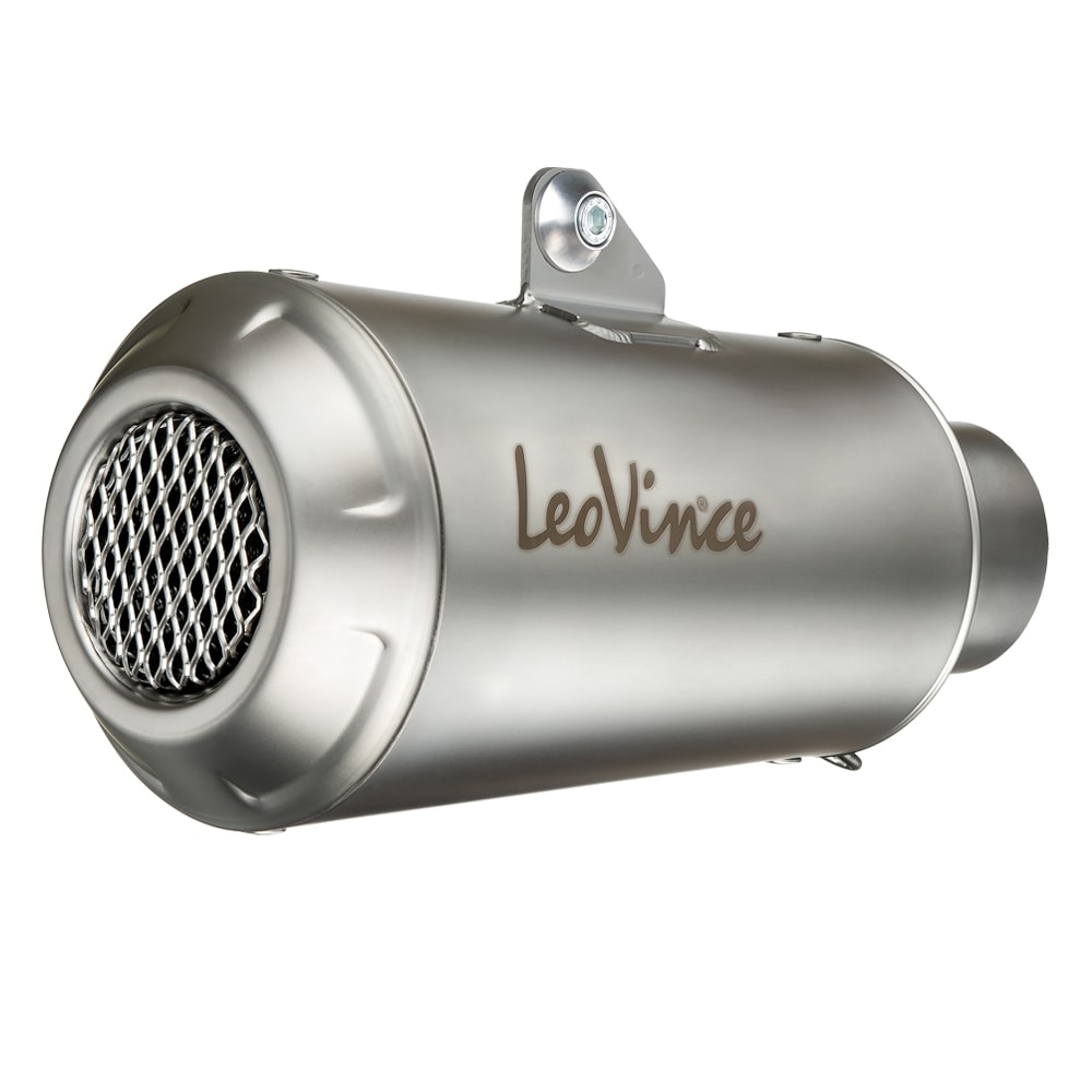 LV-10 Stainless Steel Slip On Exhaust Muffler - For Honda CB500F/X & CBR500R - Click Image to Close