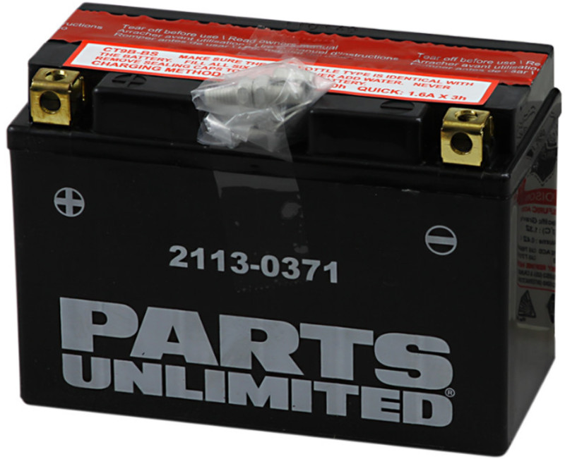 AGM Maintenance Free Battery 115CCA 12V 8Ah - Replaces YT9B-BS - Click Image to Close
