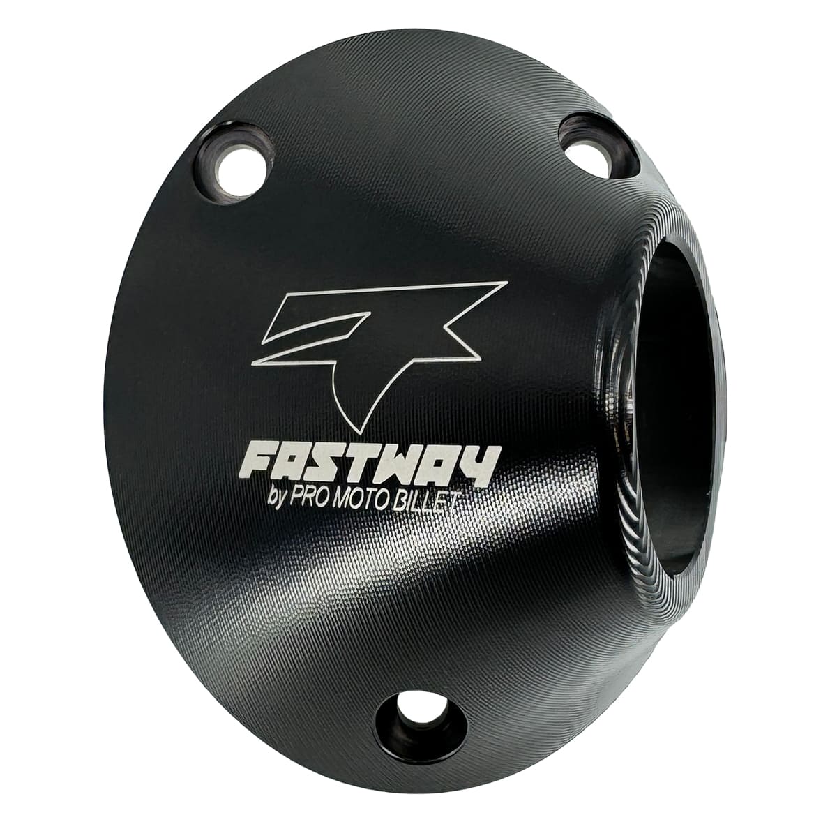 Side Shooter Exhaust Nozzle Black for PMB/Fastway 3-Bolt End Caps - Click Image to Close
