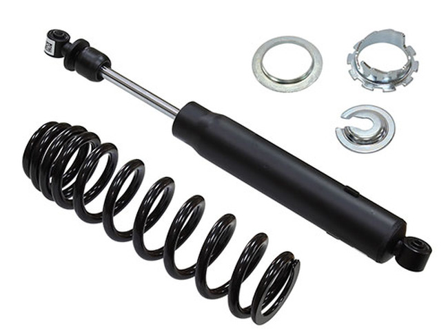 Bronco Rear Shock Heavy Duty Gas AU-04466 - Heavy-duty rear gas shock with stiffer springs - Click Image to Close