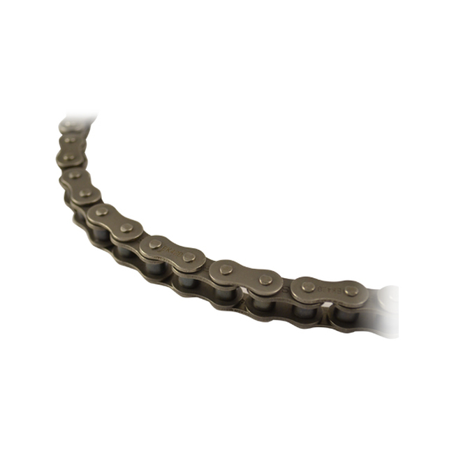 EK 420-130L Standard Chain with SPJ Clip Master Link - Standard 420 chain, 130 links, clip master link - Click Image to Close