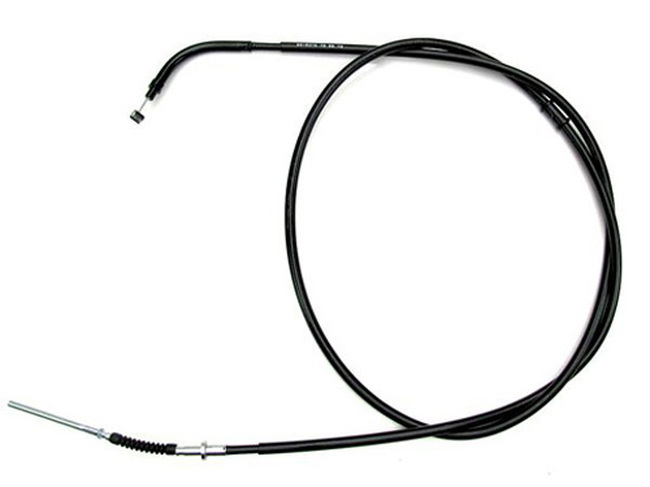 Motion Pro Black Vinyl Rear Hand Brake Cable - Rear hand brake cable with black vinyl housing - Click Image to Close