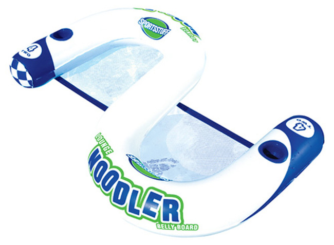 SPORTSSTUFF Noodler 2 Inflatable Lounge 1 Person - Single rider inflatable lounge with cup holder - Click Image to Close