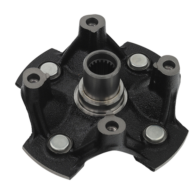 Bronco 4-Bolt Forged ATV Wheel Hub - Forged 4-bolt wheel hub for ATV applications - Click Image to Close