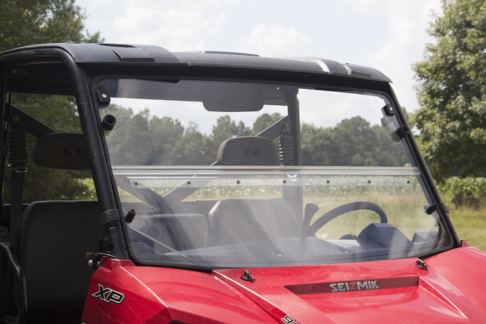 Seizmik Versa-Fold Windshield Uncoated Poly - Click Image to Close