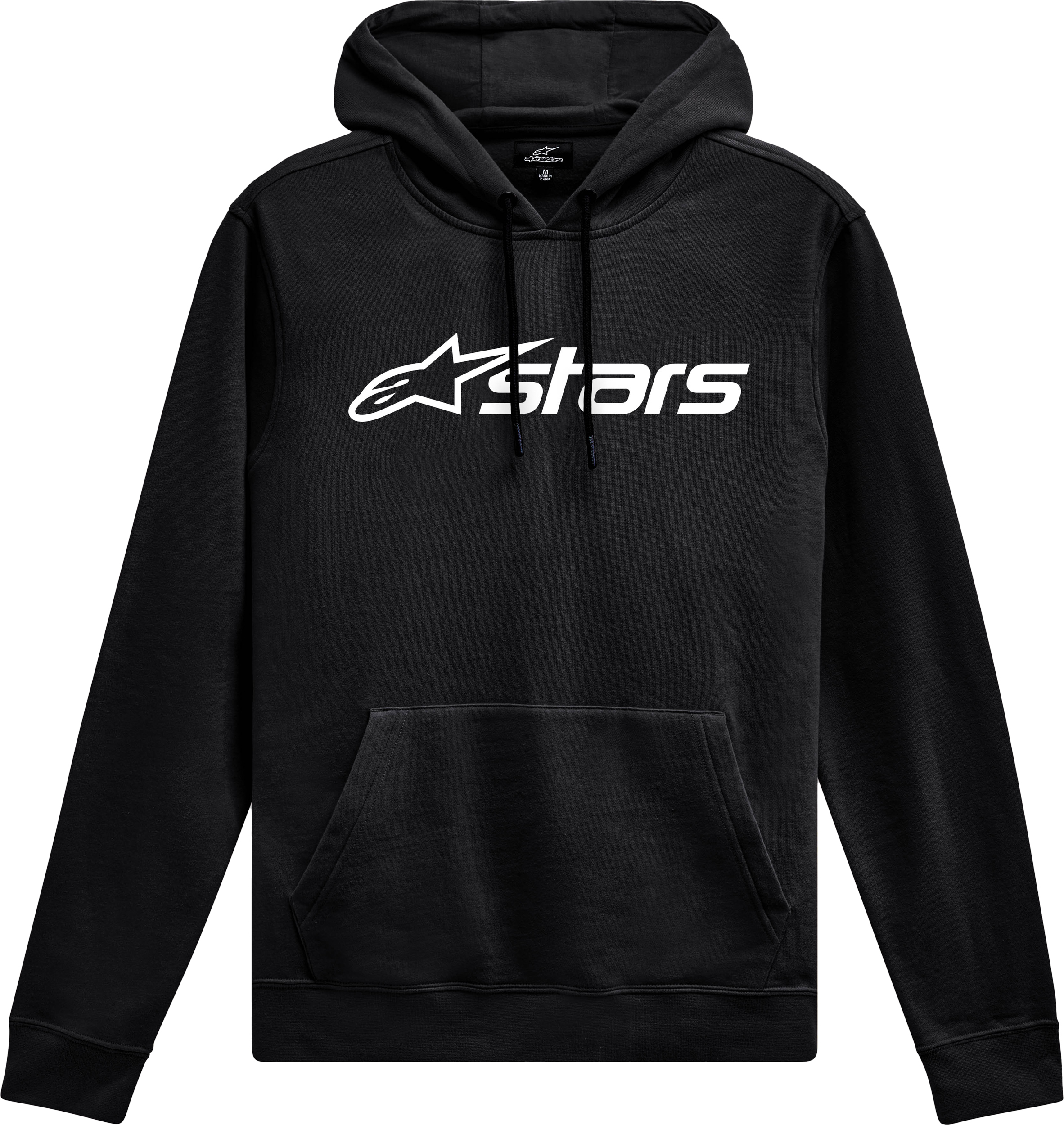 Alpinestars Blaze Hoodie V3 Black/White Large - Large Black/White hoodie by Alpinestars - Click Image to Close