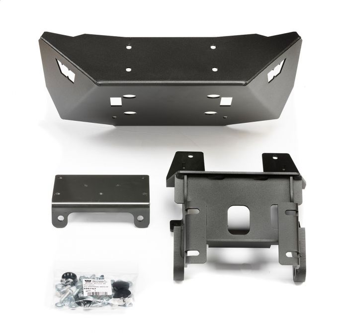 WARN UTV Front Bumper with Winch Mount Fits Can-Am Defender - Click Image to Close